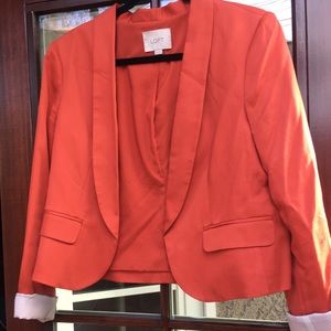 LOFT Pumpkin Spice Blazer 10